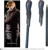 Harry Potter: stylo baguette et signet Ron Weasley