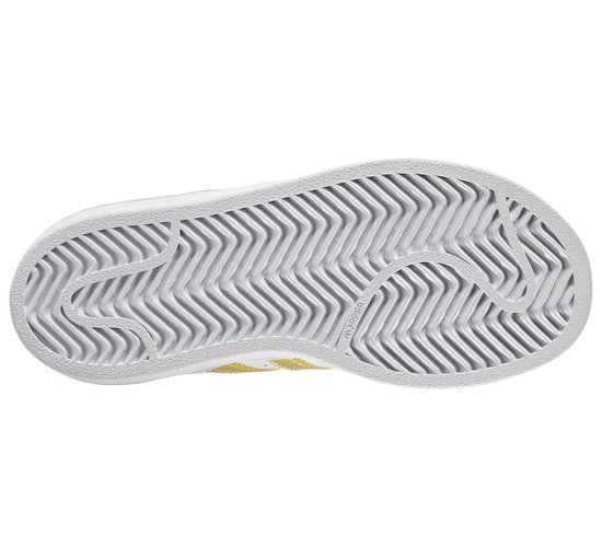 bol.com | adidas Superstar Sneakers Sportschoenen - Maat 32 - Unisex - wit/ goud