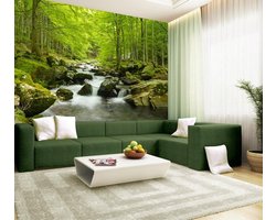 Top 10 fotobehang voor een sfeervolle accentmuur 2026: Papermoon Vliesfotobehang Zachte Waterstroom 350 x 260 cm