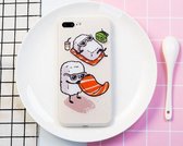 iPhone 8 Plus / 7 Plus (5.5 Inch) - hoes, cover, case - TPU - Funny Sushi