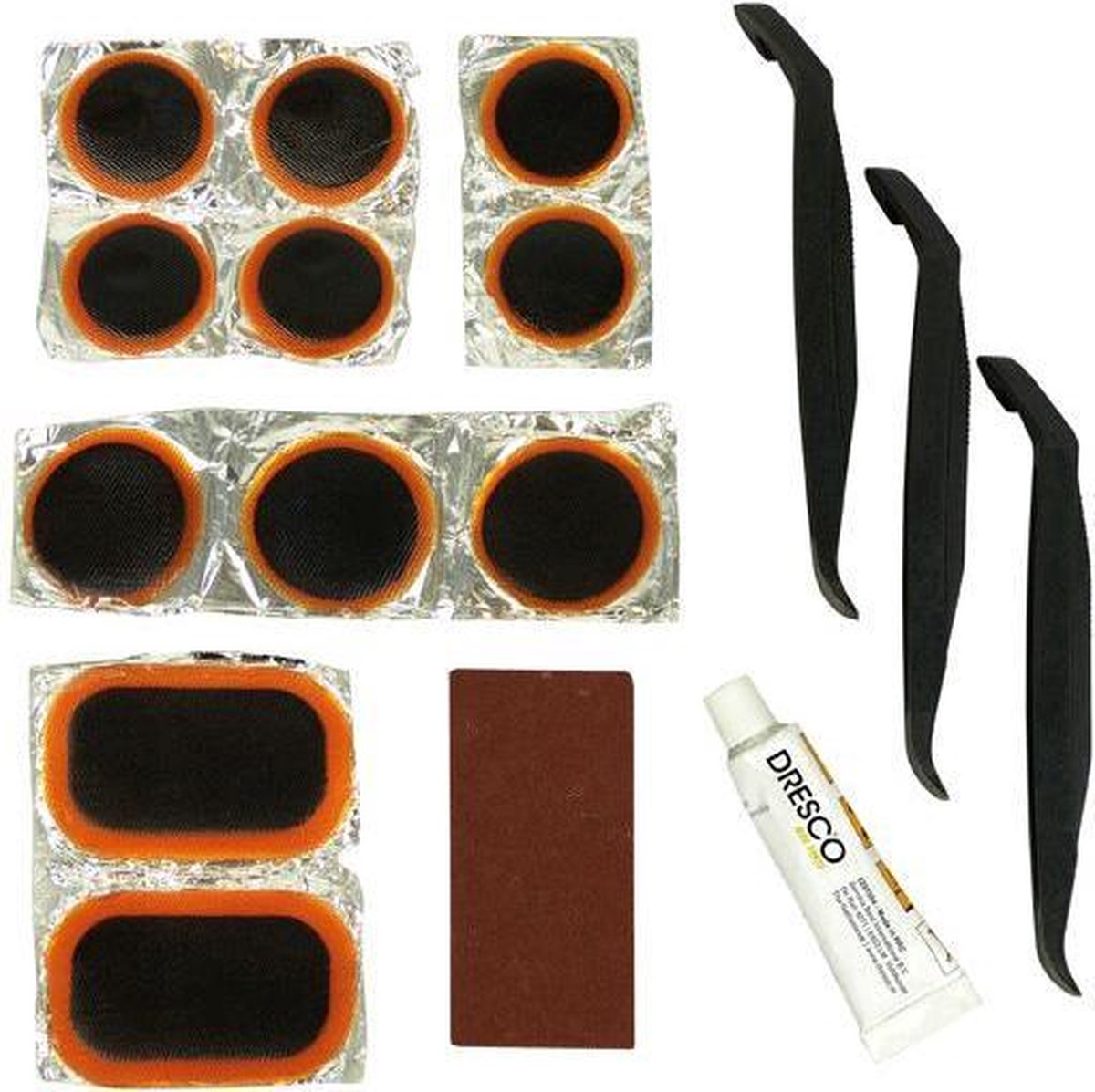 Dresco Fietsbandenreparatieset - Reparatieset Fiets thumbnail 2