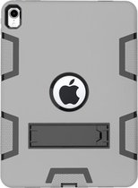 Shop4 - iPad Pro 11 (2018) Hoes - Extreme Case met Kickstand Grijs