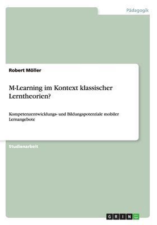 M-Learning im Kontext klassischer Lerntheorien? - cover