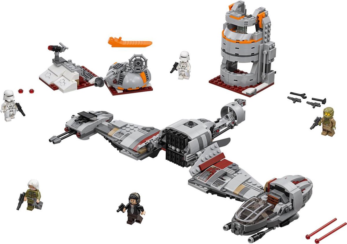 LEGO Star Wars Verdediging van Crait 75202 — afbeelding 2