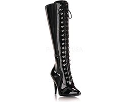 Pleaser - VANITY-2020 Kniehoge laarzen - US 13 - 44 Shoes - Zwart