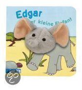 Fingerpuppen-Buch: Edgar, der kleine Elefant