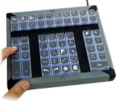P&I Engineering XK-60 - Programmeerbaar Toetsenbord - USB - Zwart/ Grijs