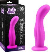 chisa didi q burst 23 cm rechargeable silicone vibrator purple CN-221874529