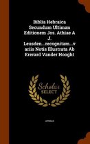 Biblia Hebraica Secundum Ultiman Editionem Jos. Athiae A J. Leusden...Recognitam...Variis Notis Illustrata AB Ererard Vander Hooght