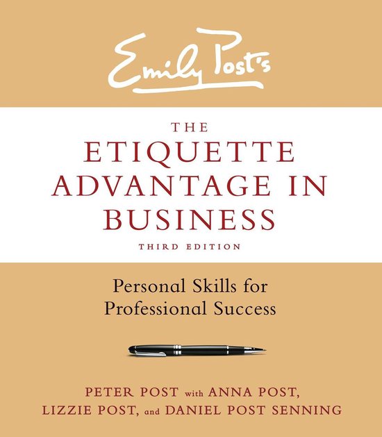 The Etiquette Advantage in Business, Third Edition - cover