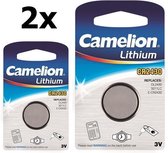2 Stuks Camelion CR2430 3v lithium knoopcelbatterij