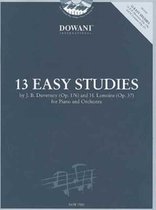 13 Easy Studies by J. B. Duvernoy (Op. 176) and H. Lemoine (Op. 37) for Piano and Orchestra