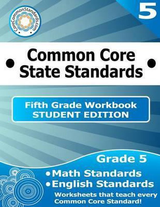 Fifth Grade Common Core Workbook - Student Edition - cover