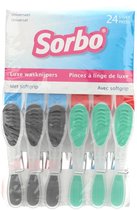 Pinces à linge Sorbo - 24 pièces - Softgrip