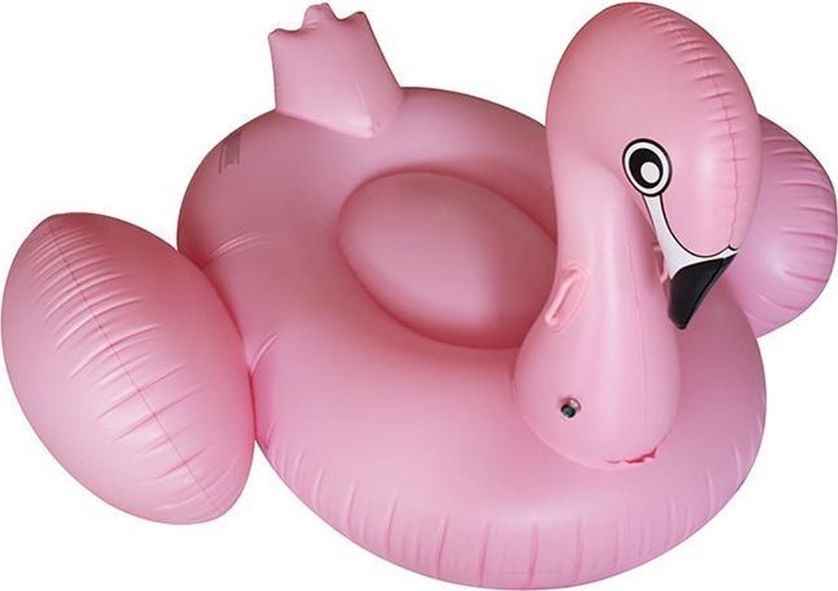 Opblaasbare flamingo XXXL - mega flamingo opblaasbaar - zwembad speelgoed  opblaasbaar | bol.com