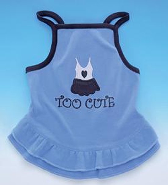 Nobby – Hondenjurk Too Cute – Blauw – 30 cm