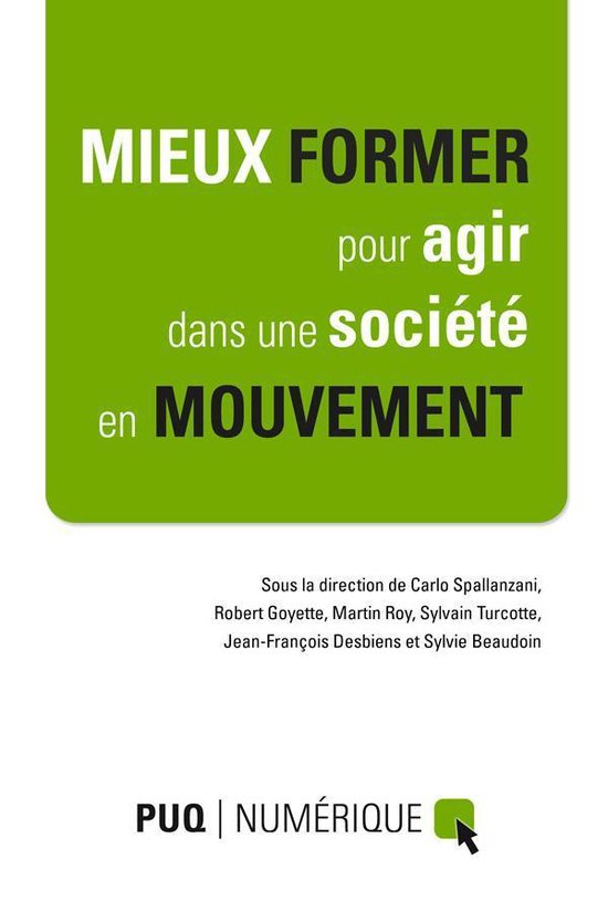 Mieux former pour agir dans une société en mouvement - cover