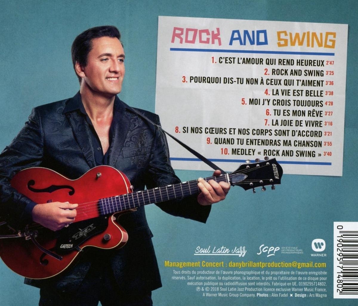Rock And Swing, Dany Brillant CD (album) Muziek
