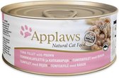 Applaws cat pouch tuna / pacific prawn kattenvoer 70 gr