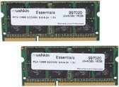 Mushkin SO-DIMM 16GB DDR3 Essentials 16GB DDR3 1333MHz geheugenmodule