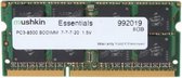 Mushkin SO-DIMM 8GB DDR3 Essentials 8GB DDR3 1066MHz geheugenmodule