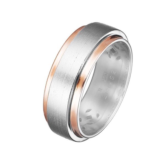 Esprit ESRG92278B Modern Shape - Ring - Zilver - Zilverkleurig - Ringmaat: 16.00 mm / maat 50
