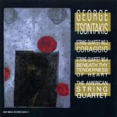 American String Quartet - Tsontakis: String Quartet No. 3 (Corragio) / String Quartet No. 4 (CD)