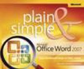 Microsoft Office Word 2007 Plain And Simple