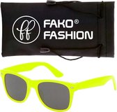 Fako Fashion® - Zonnebril - Classic - Fluo Geel