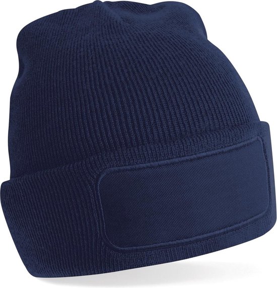 Beechfield Beanie printer Blauw