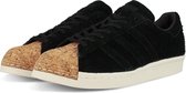 adidas SUPERSTAR 80s CORK W BY2963 - schoenen-sneakers - Vrouwen - zwart/zwart -  maat  37