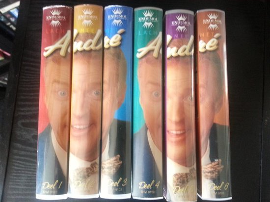 Lach mee met André Deel 1 t/m 6 op VHS