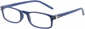 Looplabb  leesbril  +1.00 - blauw