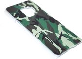 Camouflage hoesje kunststof Geschikt voor Samsung Galaxy S9