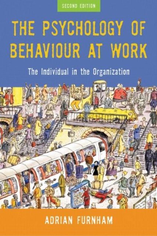 The Psychology of Behaviour at Work 9781841695044 Adrian