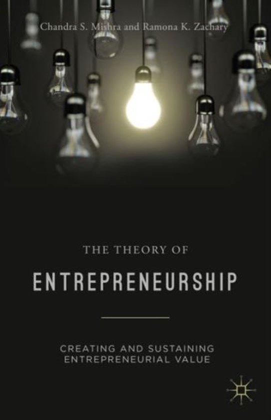 The Theory of Entrepreneurship - cover