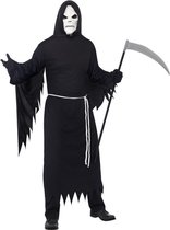 Halloween kostuum magere Hein met masker voor volwassenen 48-50 (M)