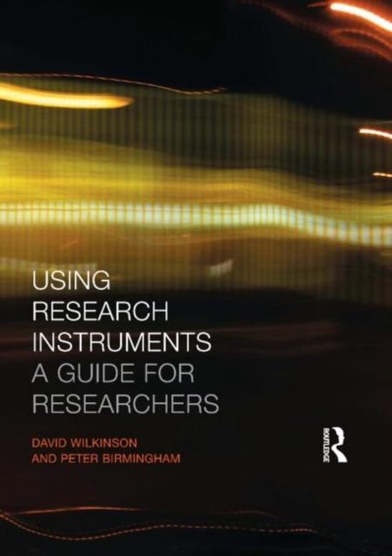 Using Research Instruments - cover