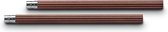 Graf von Faber-Castell NO. 5 Pocket Pencil met metalen einddop bruin