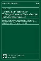 Umfang und Grenzen der Zulässigkeit von tarifabweichenden Betriebsvereinbarungen