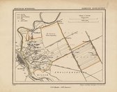 Historische kaart, plattegrond van gemeente IJsselmuiden in Overijssel uit 1867 door Kuyper van Kaartcadeau.com