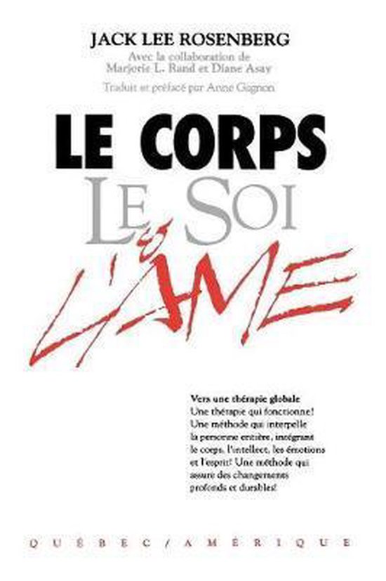 Le Corps Le Soi & L'ame - cover