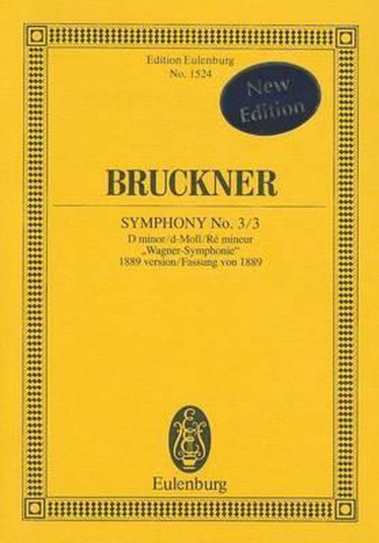 輸入BOOKS Anton Bruckner Symphony in C Minor, 1890  ISBN3795772141  /00240 Symphony No. 1 in C minor | Complete Edition | Anton Bruckner