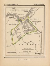 Historische kaart, plattegrond van gemeente Ameide in Zuid Holland uit 1867 door Kuyper van Kaartcadeau.com