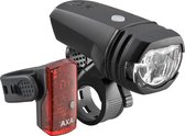 AXA Greenline 50 Fietsverlichtingsset - 50 lux - USB - LED