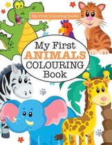 My First Animals Colouring Book ( Crazy Colouring for Kids)