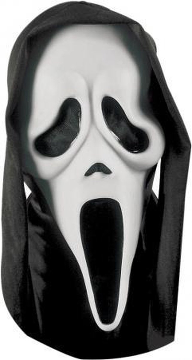 Halloween Scream masker met zwarte | bol.com