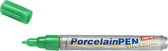 KREUL Metallic Groene Porseleinstift - Porcelain Pen Metallic 160 °C