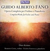 Roberto Costa & Filippo Farinelli (Duo Komma) - Fano: Opera Completa Per Violino (CD)