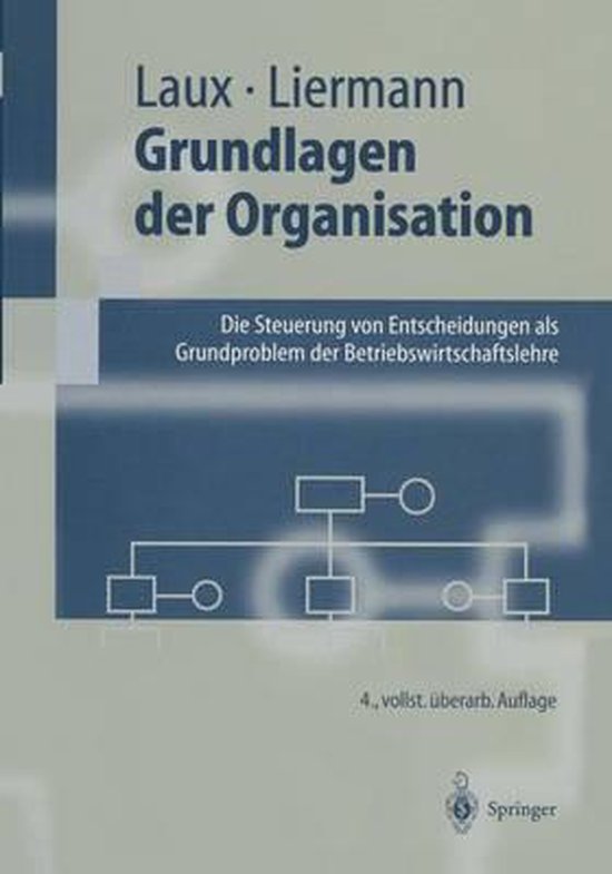 Grundlagen Der Organisation - cover